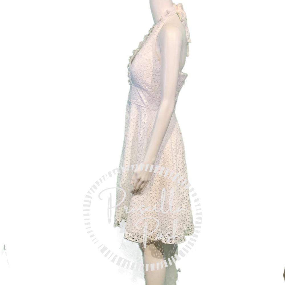NWT Lilly Pulitzer “Willa Midi Dress” White Halter - Picture 13 of 14